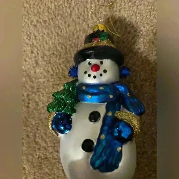 christopher radko Snowman Ornament ￼ - Picture 5 of 9